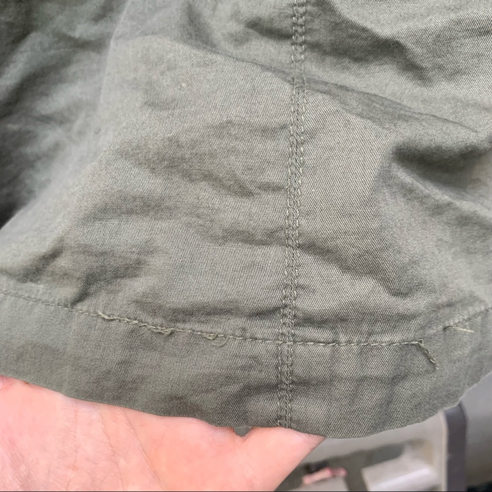 SALE Rubbish Olive Green Jacket w Hoodie Size XL - Picture 9 of 9